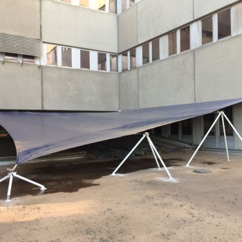 Construction - Tension Structures - Hospital